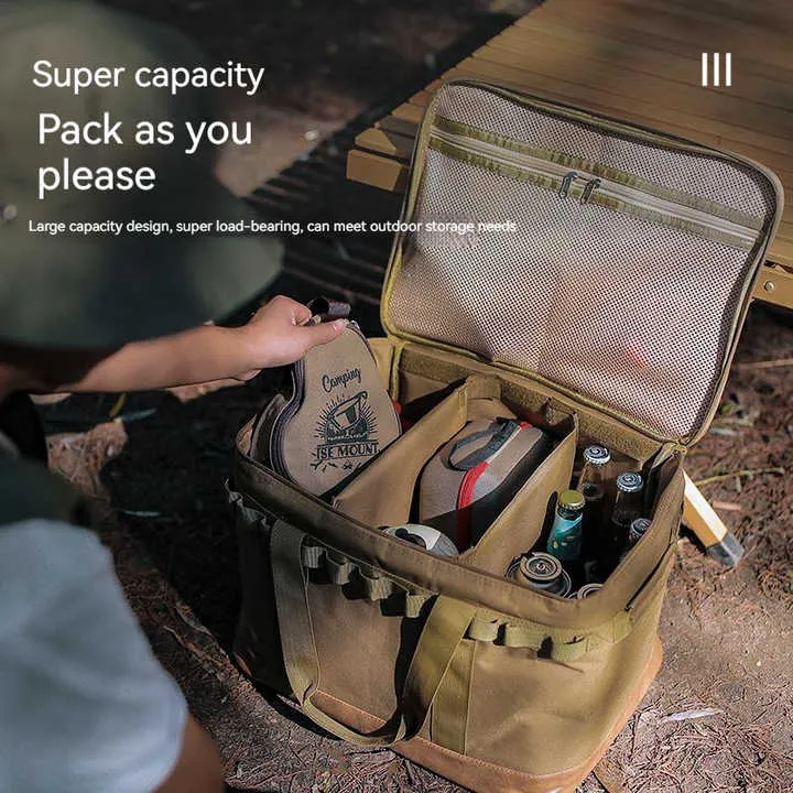 أحدث حقيبة معدات التخييم القابلة للتخييم في الهواء الطلق حقيبة حامل للسفر Newest Outdoor Camping Gear Bag Portable Camping Travel Carrier Bag