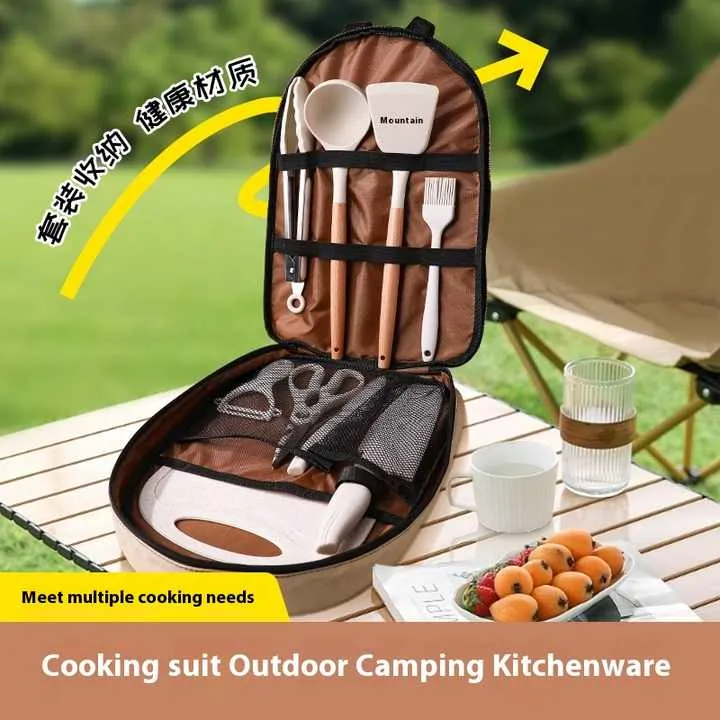 أواني طعام محمولة خارجية للاستعمال مرة واحدة في الخارج ، لوح تقطيع أواني طعام للتخييم Portable Outdoor Disposable Dinnerware, Camping Dinnerware Cutting Board