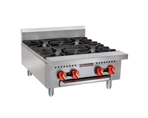 12" Gas Hot Plate - 2 Burner