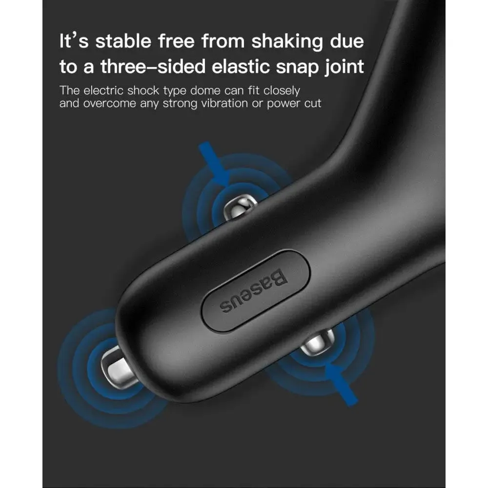 40w Dual Usb Gps 3 Devices Car Phone Charger for Universal Mobile Phones