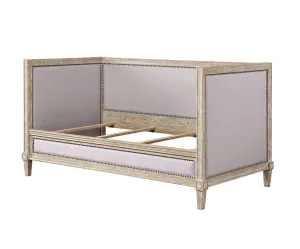 Charlton - Twin Daybed - Beige / Weathered Oak by Couch.com