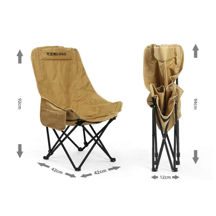 DELANHUWI Lightweight Aluminum Foldable Armchair كرسي DELANHUWI خفيف الوزن من الألومنيوم