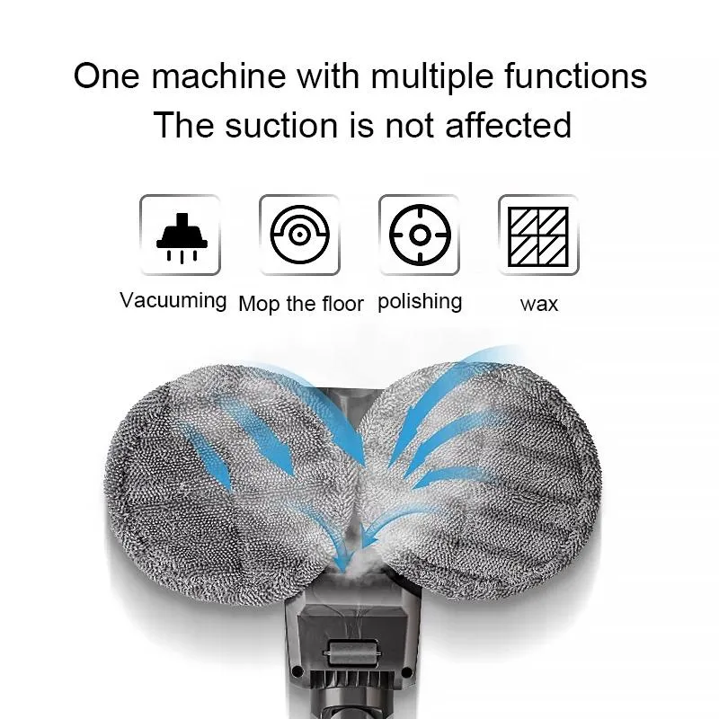 Electric Mop Cleaning Head with Water Tank for Dyson V7 / V8 / V10 / V11 Vacuum Cleaner