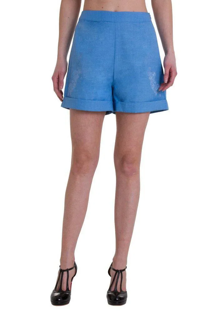 Floral Days Plus Size Shorts