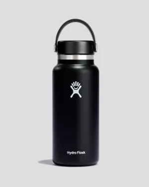 Hydro Flask Wide Flex Cap Bottle 946 ml - Black