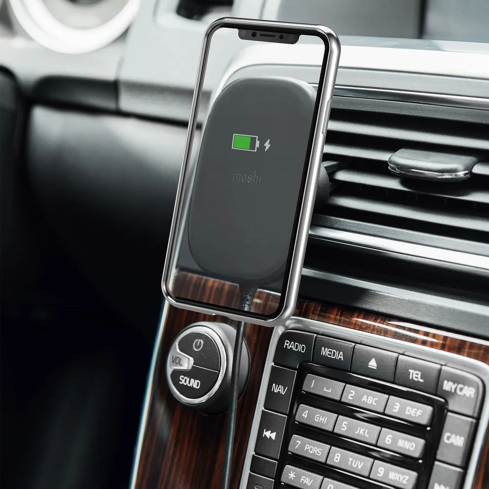 [OPEN BOX] Moshi SnapTo Magnetic Car Mount with Wireless Charging