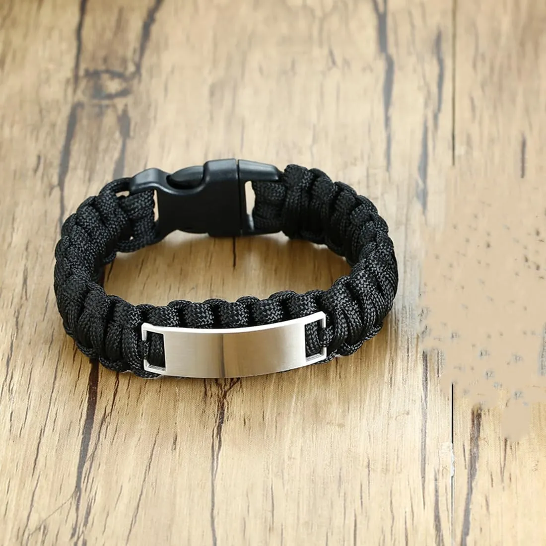 Religious Braided Paracord Bracelet Bible Verse Bracelet Motivational Quotes Message Scripture Faith Christian Wristband Religious Jewelry Cross pendant and necklace