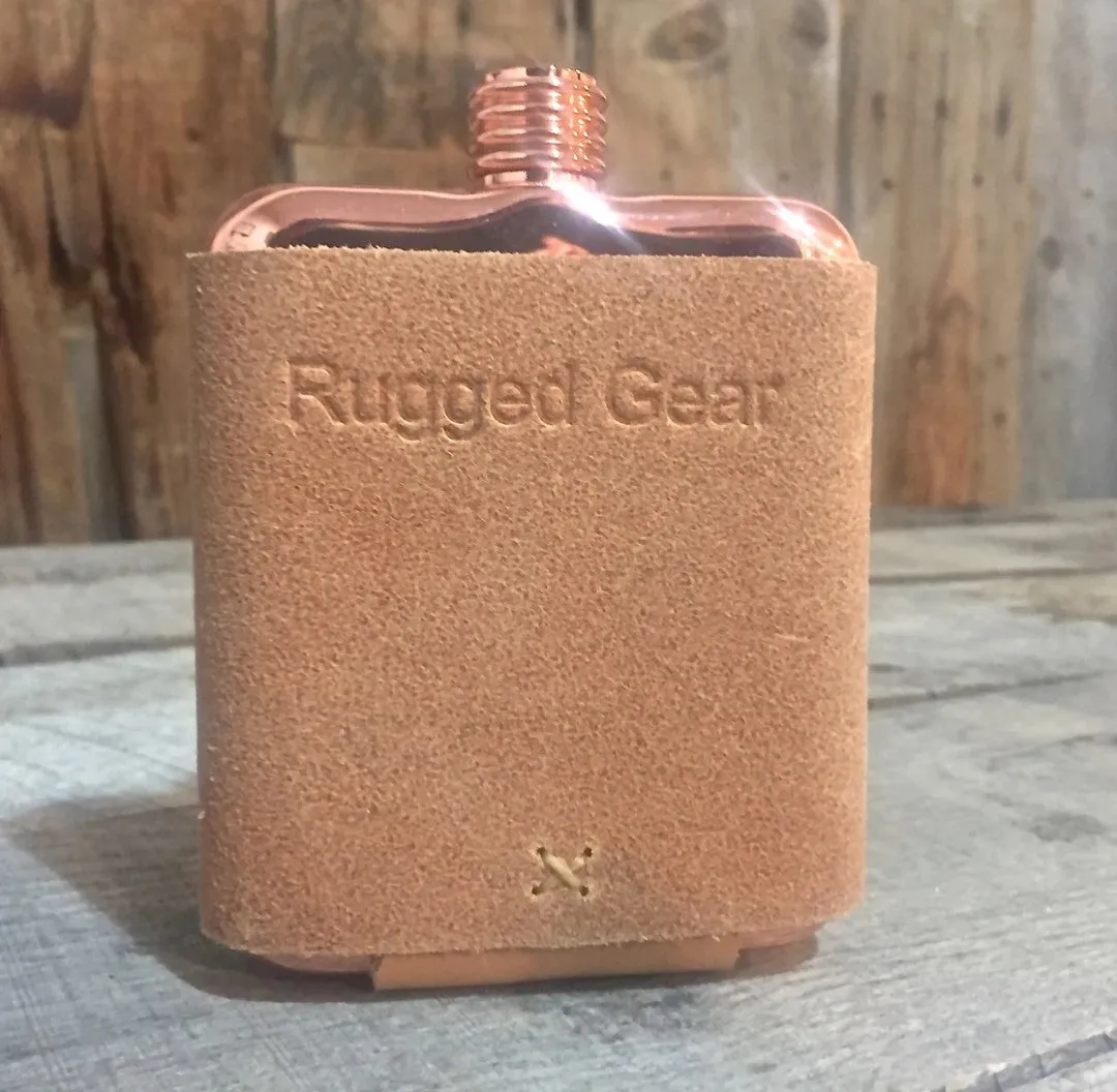 Rough Out Clark Fork Copper Flask