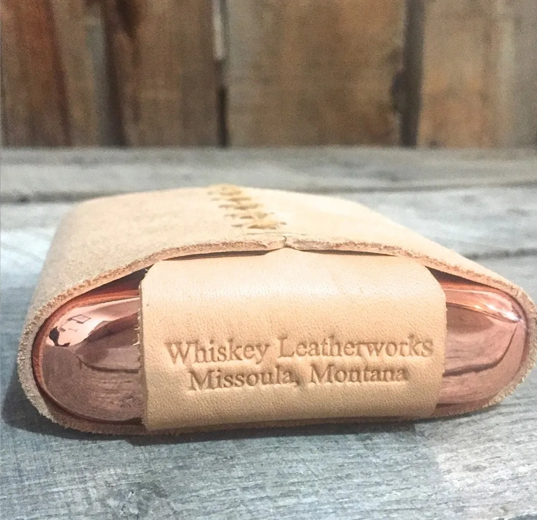 Rough Out Clark Fork Copper Flask
