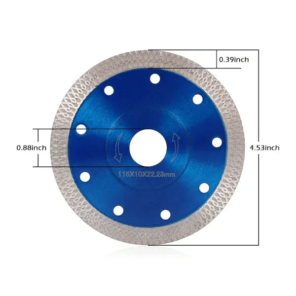 Special ceramic blade for grinding machine, high-efficiency cutting, saves time and effort.