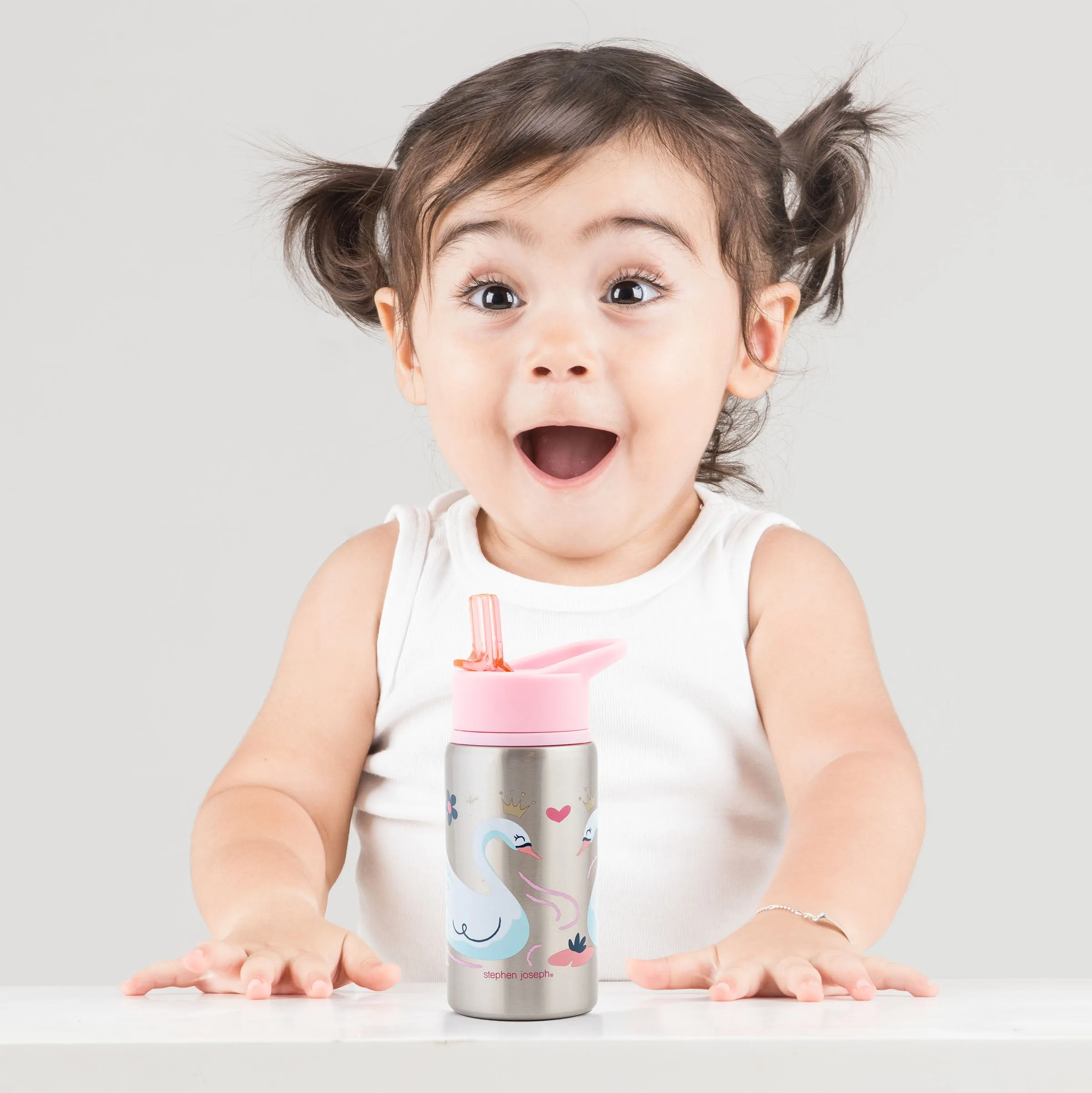 Stainless Steel Water Bottles - Swan