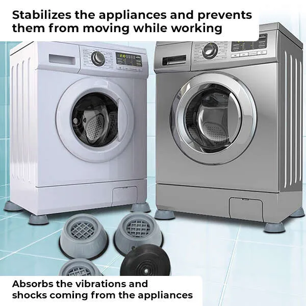 Stoppy - Set of 4 anti-slip feet for washing machine