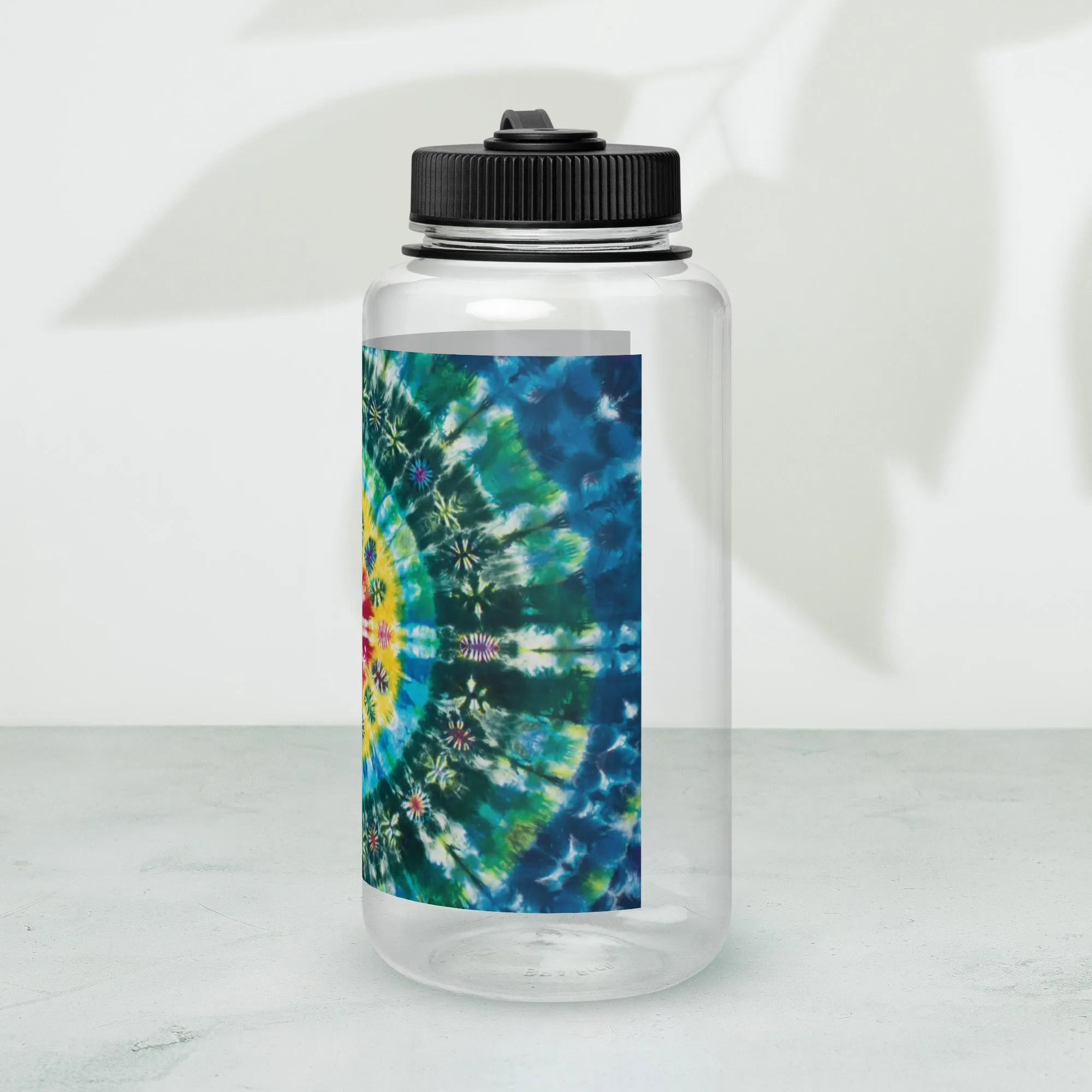 'Sunshine Daydream' Wide mouth plastic water bottle