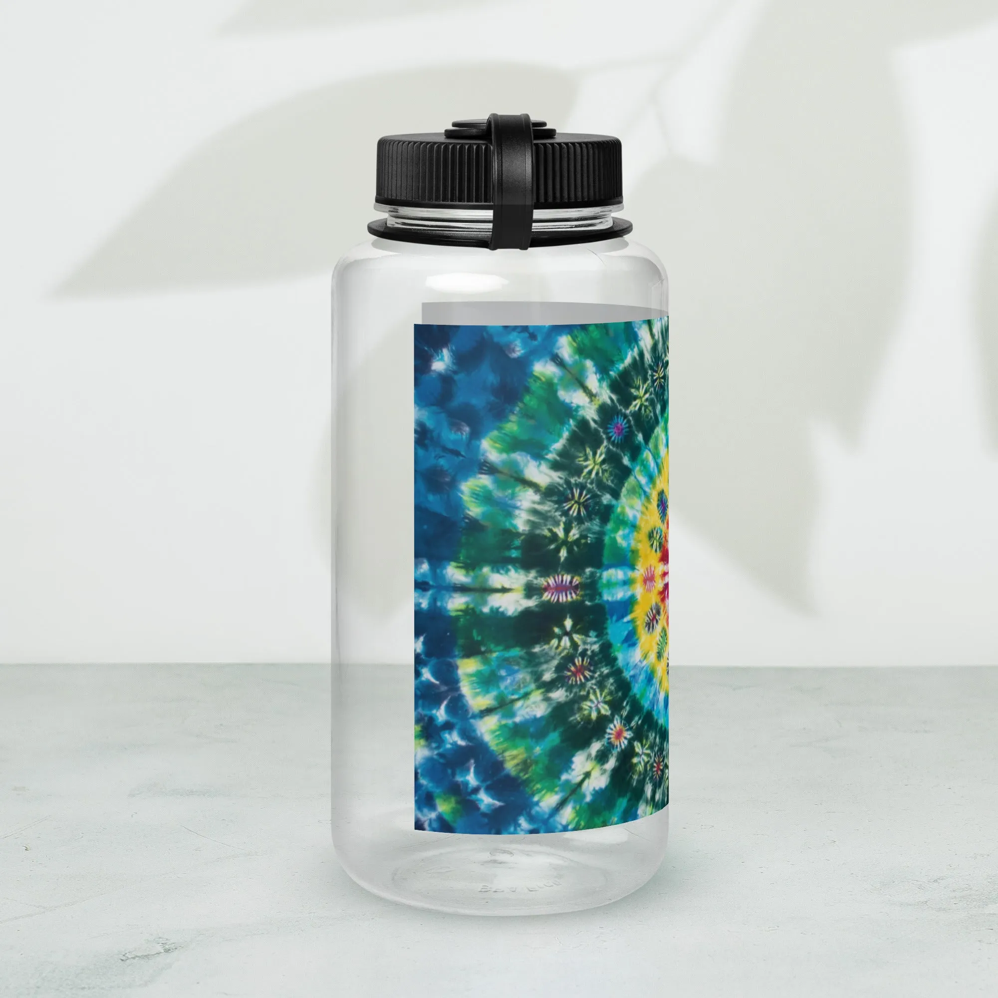 'Sunshine Daydream' Wide mouth plastic water bottle