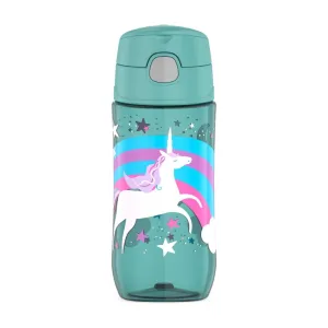 Thermos 470mL Plastic FUNtainer Hydration Bottle - Color Change Unicorns